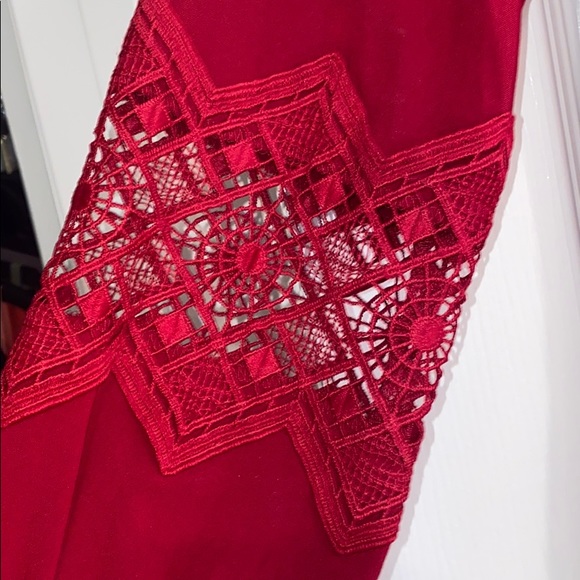 Express Red Holiday Dress - Picture 4 of 6